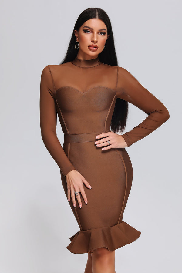 Lestie Midi Bandage Dress