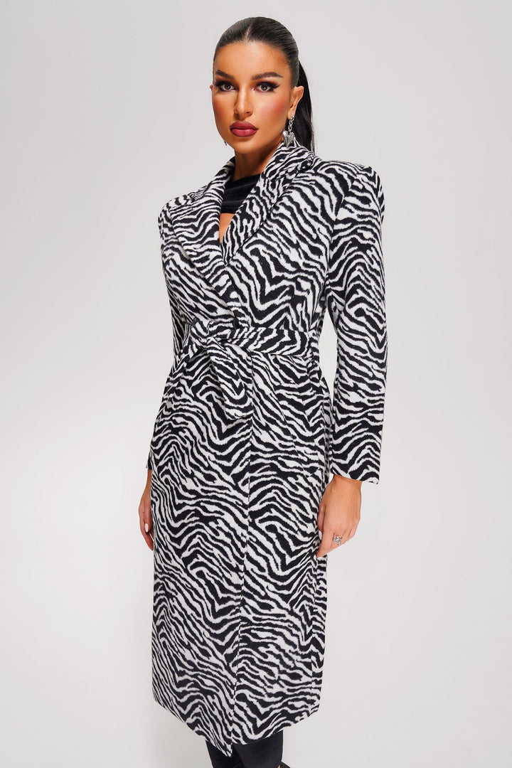 Kusa Zebra Coat - sarahselena