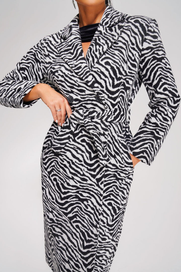 Kusa Zebra Coat - sarahselena