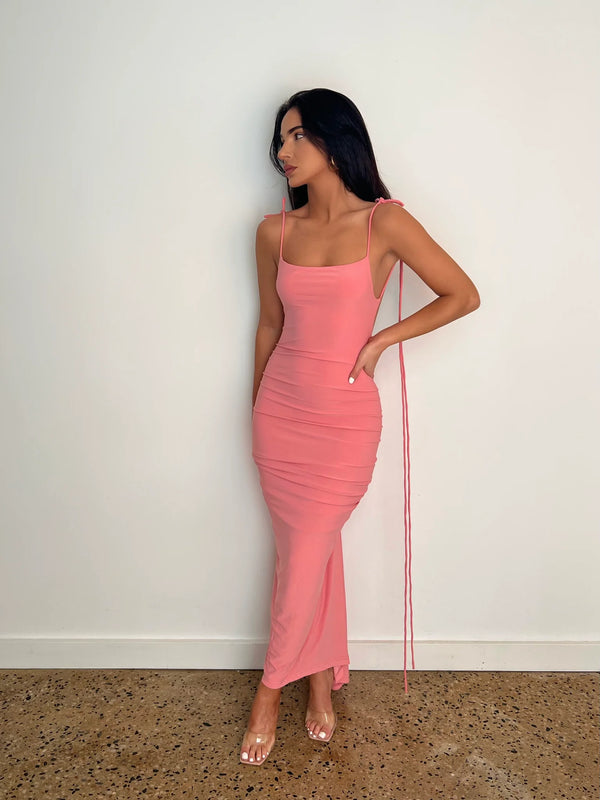 Azari Dress – Rose Pink