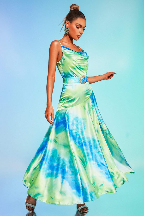 Iresa Printed Maxi Dress
