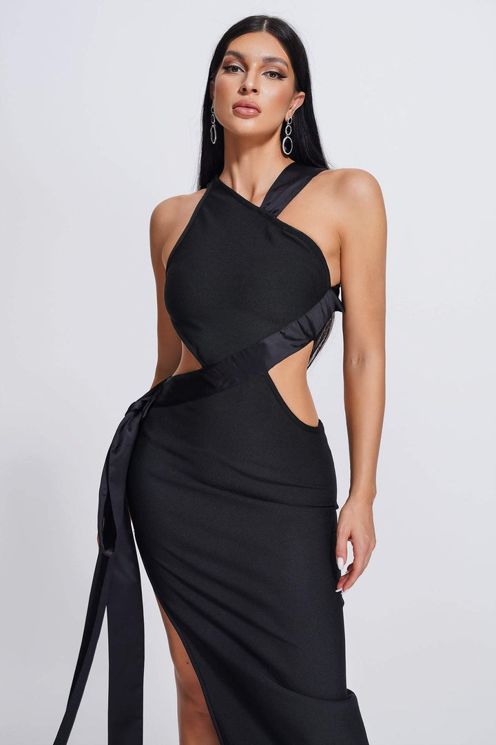 Dale Cutout Midi Bandage Dress - sarahselena