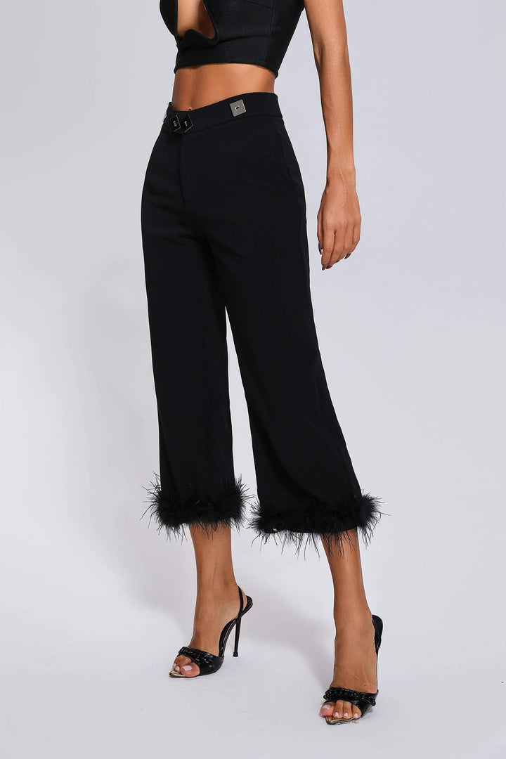 Millie Feather Pants - sarahselena