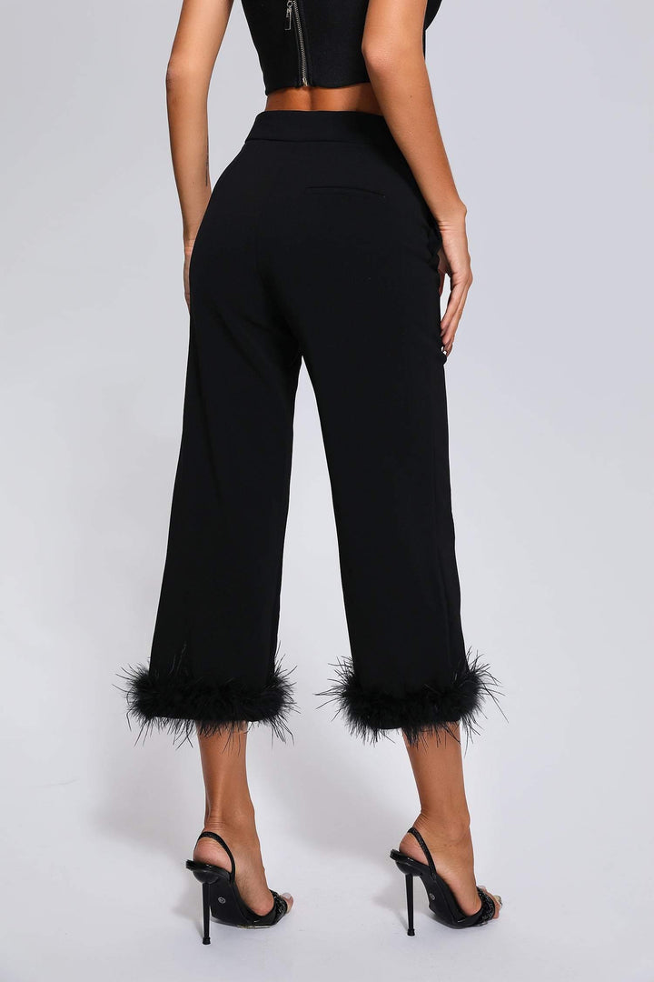 Millie Feather Pants - sarahselena